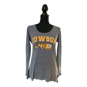 Towson Tigers Women’s Gray Long Sleeve Tee Size M
